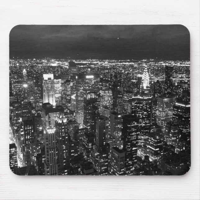BW-city Mouse Pad (Front)