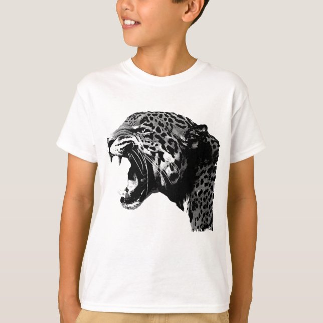BW Jaguar T-Shirt (Front)