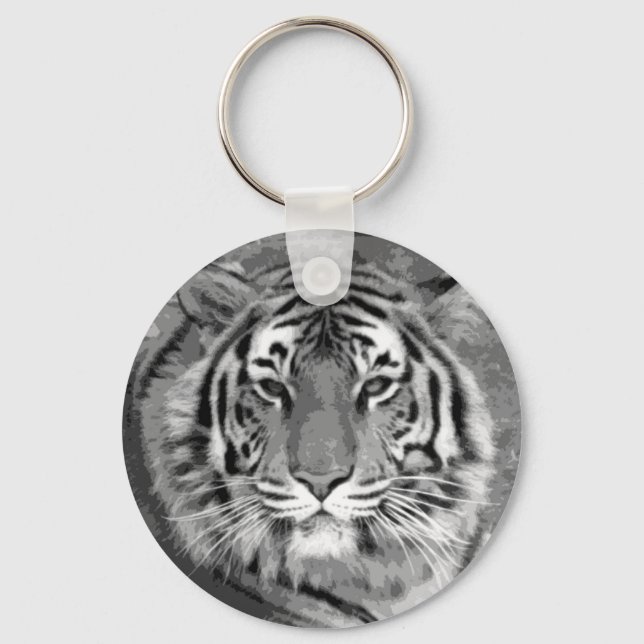 BW Tiger Key Ring (Front)