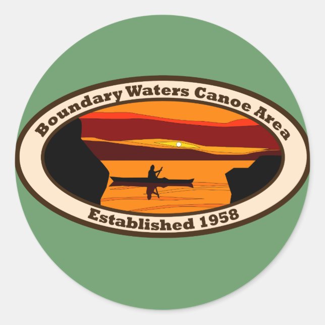 BWCA Emblem Classic Round Sticker (Front)