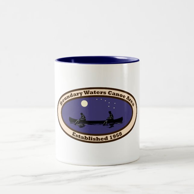 BWCA Emblem Two-Tone Coffee Mug (Center)