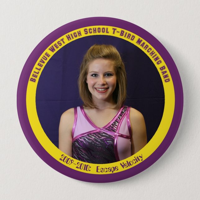 BWHS-4124 10 CM ROUND BADGE (Front)