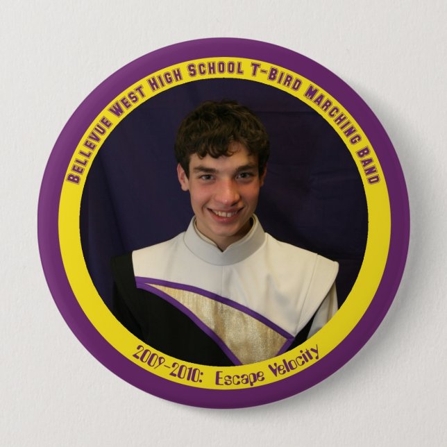 BWHS-4125 10 CM ROUND BADGE (Front)