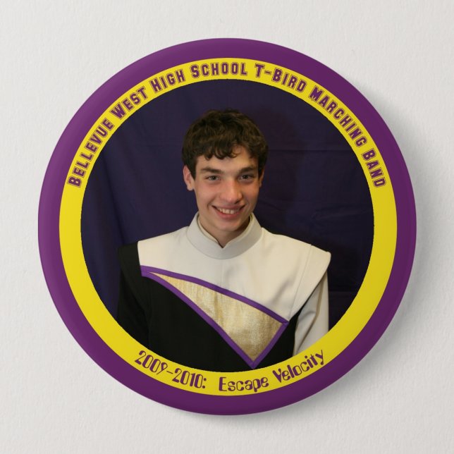 BWHS-4127 10 CM ROUND BADGE (Front)