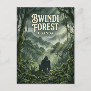 Bwindi Forest, Kanungu, Western Postcard
