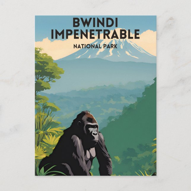 Bwindi Impenetrable National Park Postcard (Front)