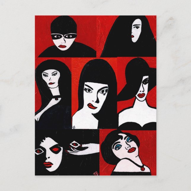 BWR Collage Postcard (Front)