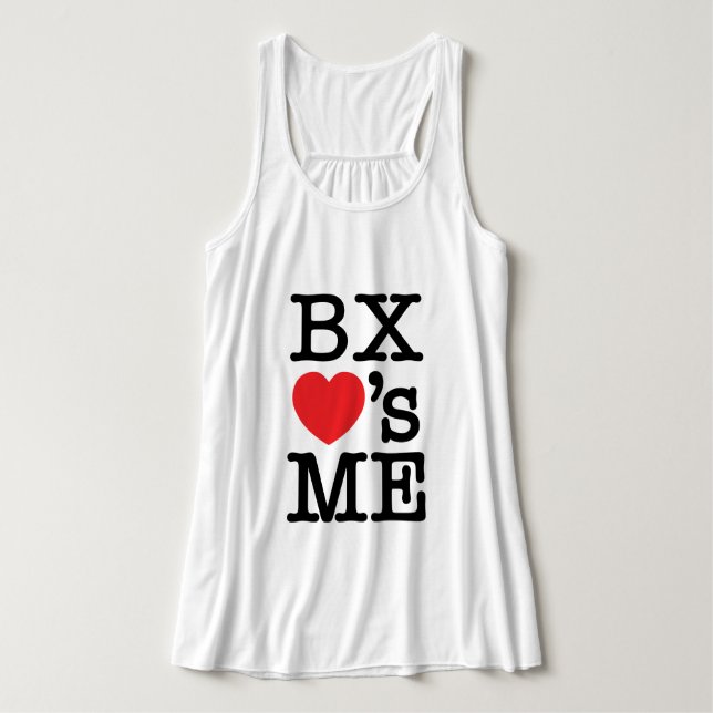 BX ❤'s ME Singlet (Design Front)