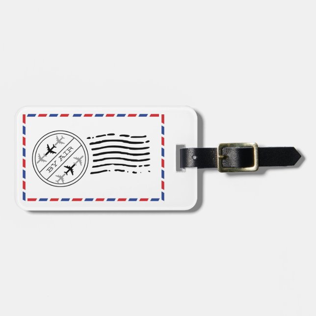 By Air Luggage Tag (Front Horizontal)