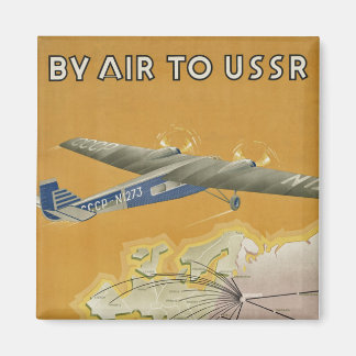By Air to USSR Magnet