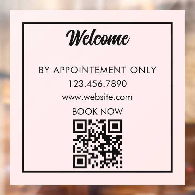 By Appointment Only Business Custom Storefront (Sheet 2)