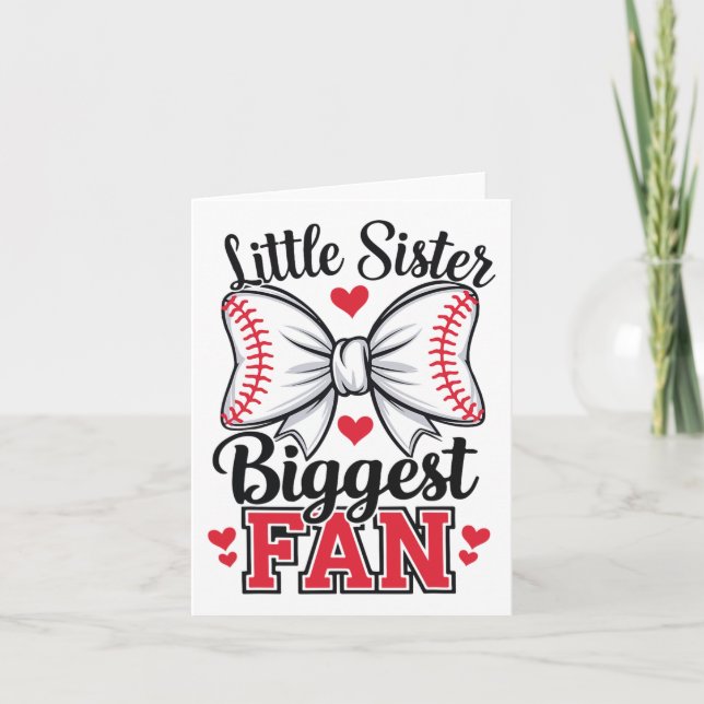 By  baseball mum card (Front)