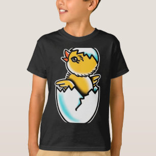 By Chick Cracked Egg Spring Chicken T-Shirt