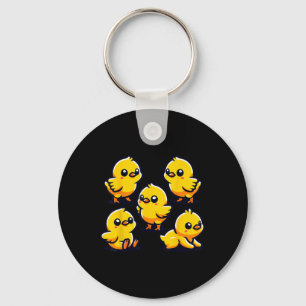 By Chicken Chick Chicken Farmer  Key Ring