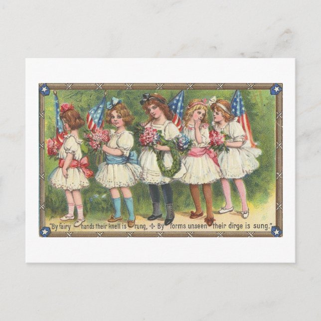 By Fairy Hands Postcard (Front)