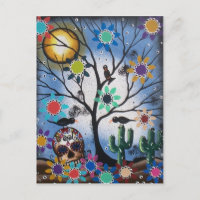 By Lori Everett_ Day Of The Dead,Mexican,Skull,DOD