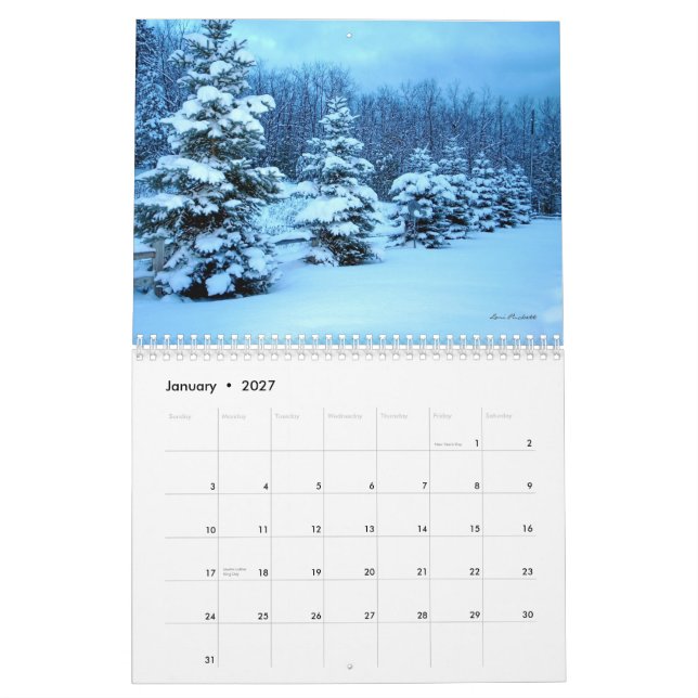By Nature Photography Calendar 2013 (Jan 2027)