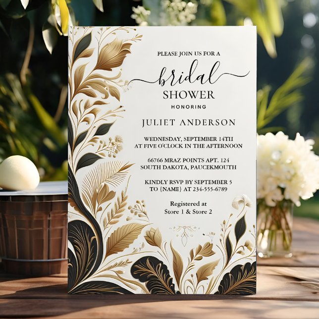 By Rustic Fiesta Rustic Bold Spanish Bridal Shower Invitation (Creator Uploaded)