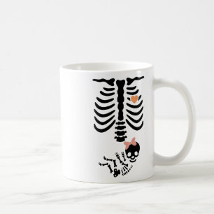 By Skull Skeleton Halloween Costume Coffee Mug