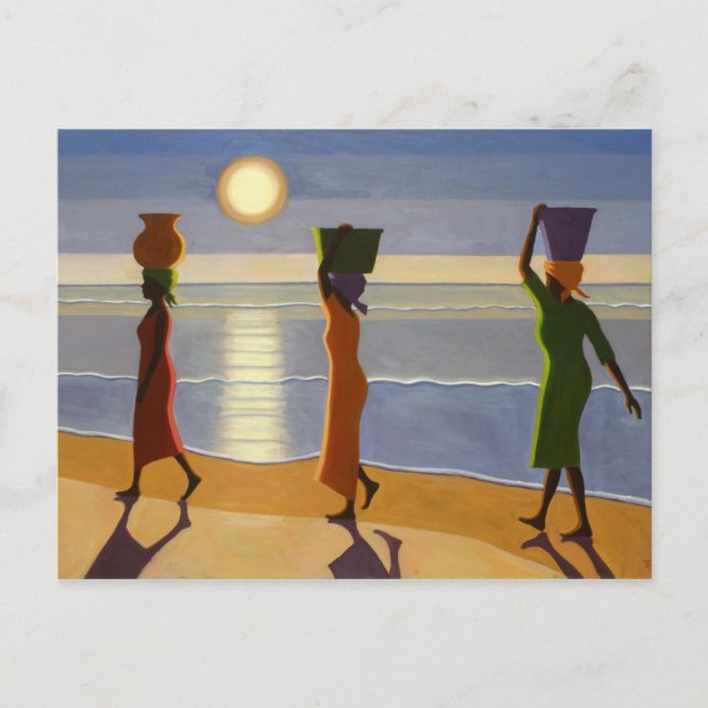 By the Beach 2007 Postcard (Front)