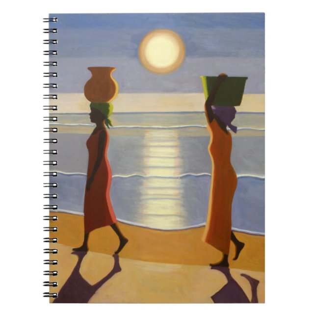 By the Beach 2007 Spiral Notebook (Front)