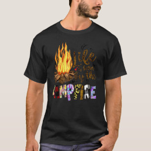 By The Campfire Camp Fire Camp Life Camping T-Shirt