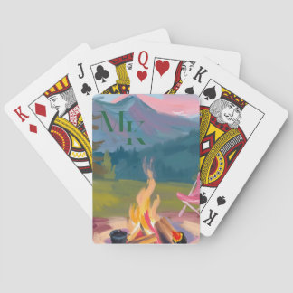 By The Campfire Playing Cards