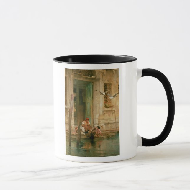 By the Canal, Venice Mug (Right)