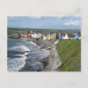 By the coast postcard