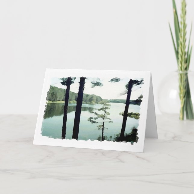 By the Lake Card (Front)