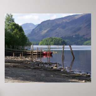 By The Lake Poster