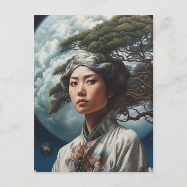 By The Moon Postcard (Front)