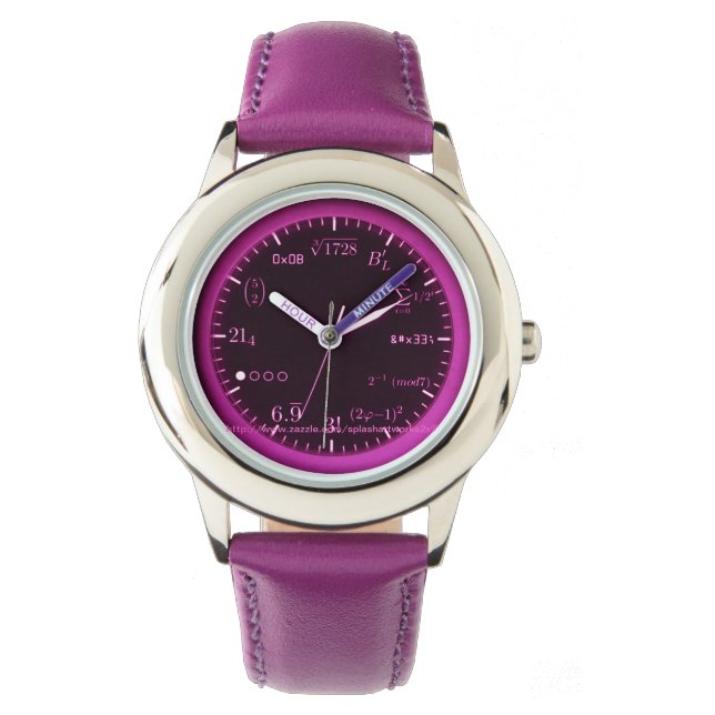 "By the NUMBERS, Math" Watch (Front)