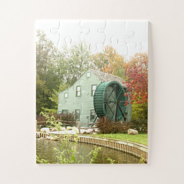 By the Pond Jigsaw Puzzle (Vertical)