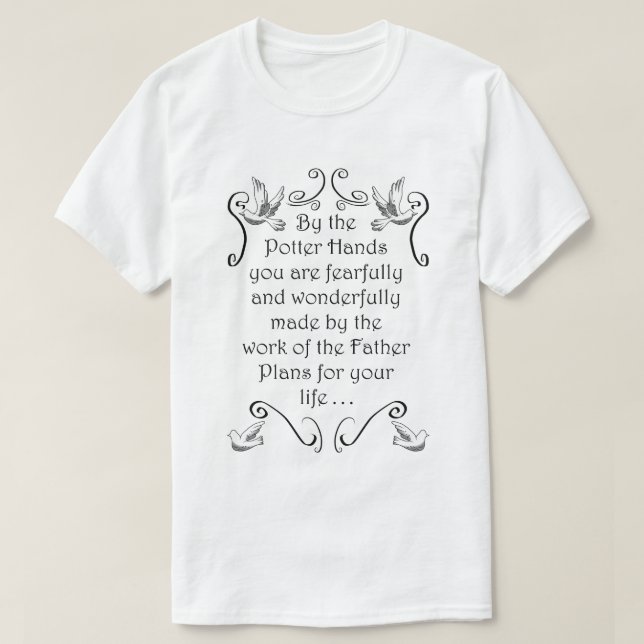 By the Potter Hands  T-Shirt (Design Front)