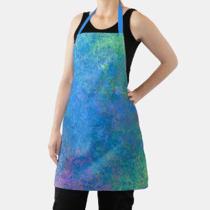 By the Sea Alcohol Ink, Abstract Acrylic Pour Apron