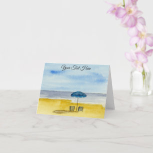 By The Sea Card