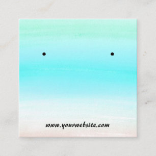 By The Sea Gradient Earrings Display Card