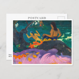 By the Sea   Paul Gauguin   Photo Print Postcard