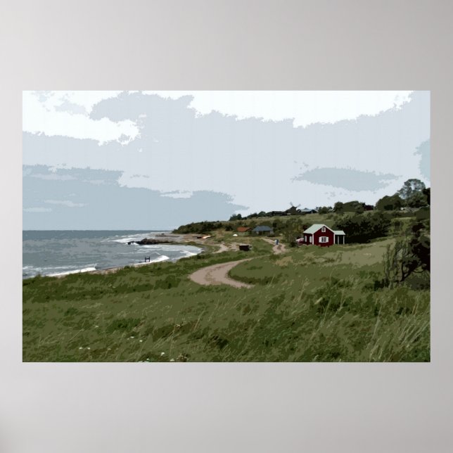 By the sea poster (Front)