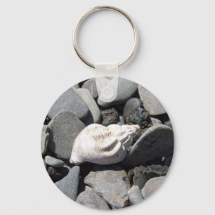 By The Seashore Key Chain