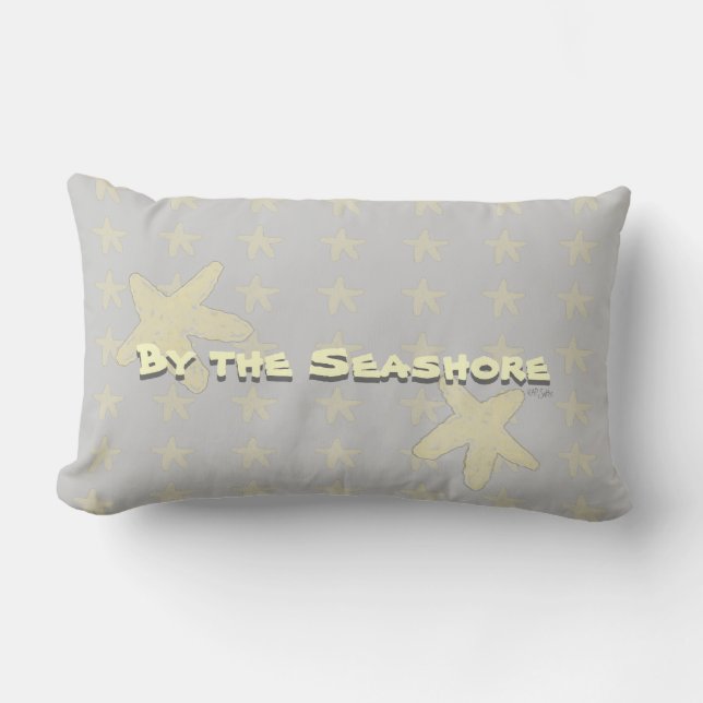 By the Seashore Lumbar Cushion (Front)