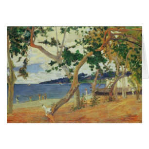By the Seashore, Martinique, 1887 (oil on canvas)