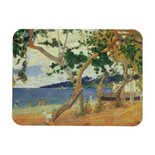 By the Seashore, Martinique, 1887 (oil on canvas) Magnet