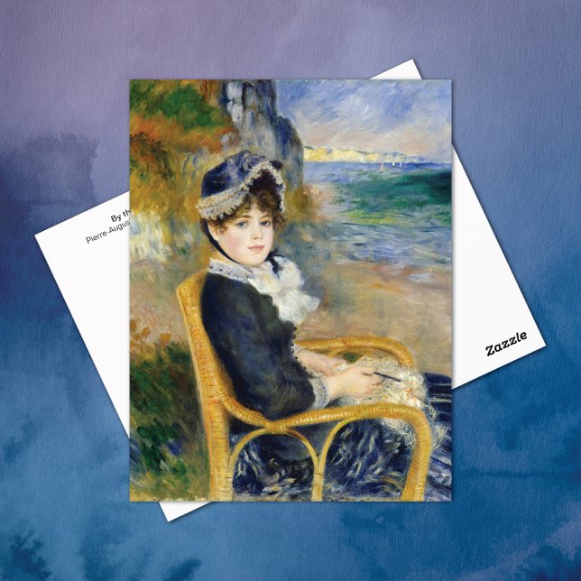 By the Seashore Pierre-Auguste Renoir Postcard (Creator Uploaded)