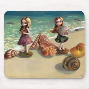 "By the Seaside" Mousepad