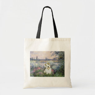 By the Seine - Sealyham Terrier Tote Bag