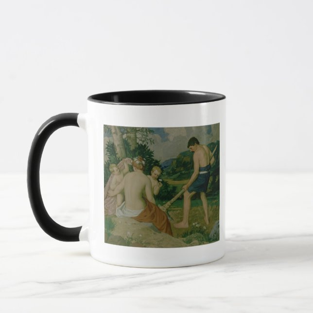 By the sweat of thy brow mug (Left)