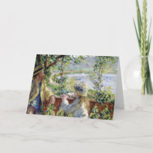 By the Water - Pierre-Auguste Renoir - 1880 Card