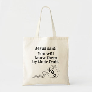 By Their Fruit Budget Tote Bag